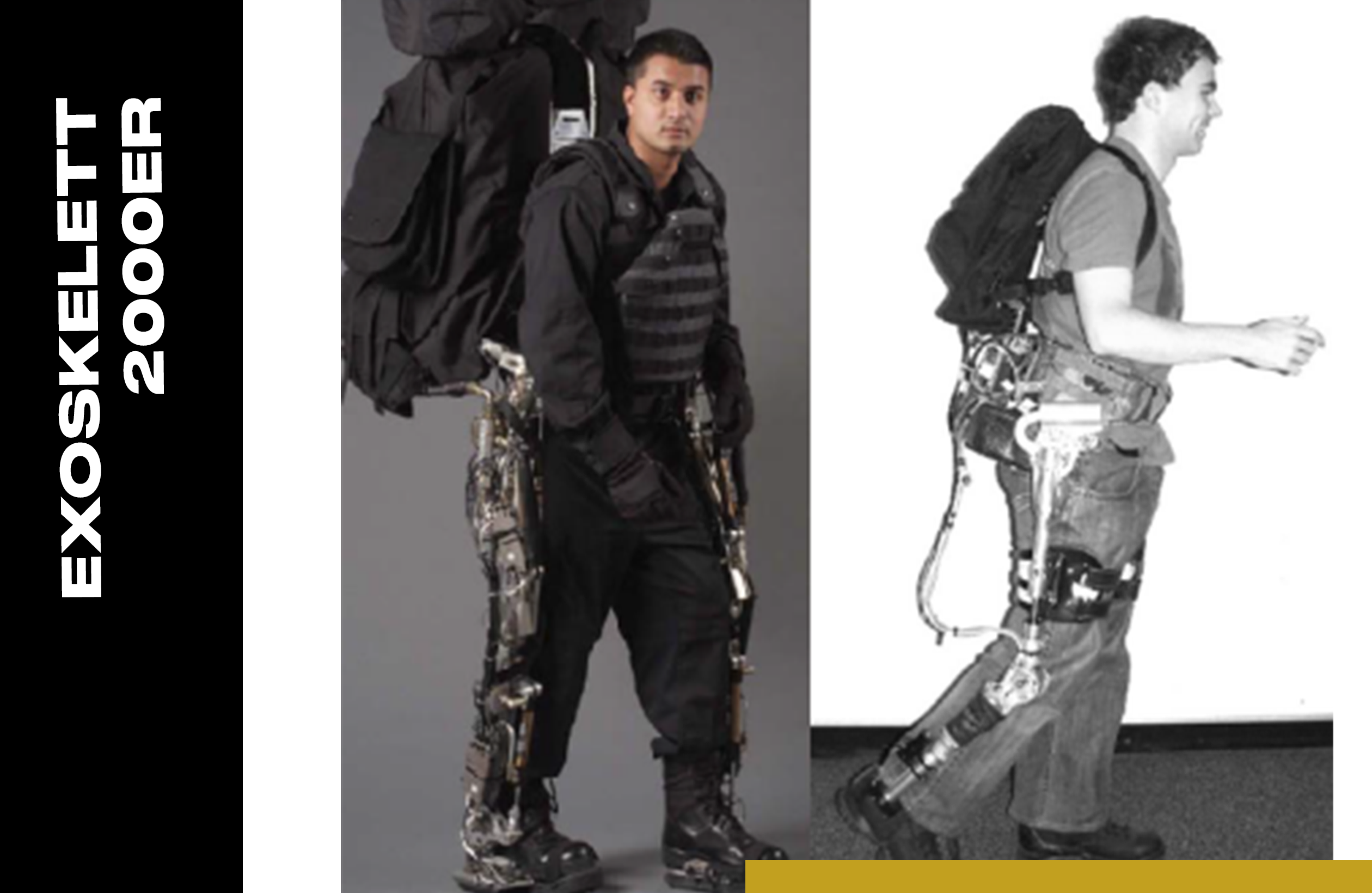 Exoskelett der frühen 2000er